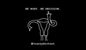 #черныйпротест – в сети распространяется флешмоб против запрета абортов в Польше