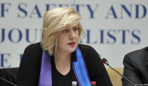 Дуня Міятович на форумі ОБСЄ у Варшаві нагадала про недорозслідувані смерті Гонгадзе і Шеремета