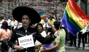 В столице Мексики прошел марш в поддержку прав ЛГБТ