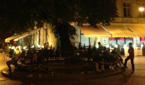 Этой ночью в центре Львова устроили ночную облаву на призывников