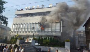 Proceeding over preclusion of journalistic activities opened over fire at Inter TV channel