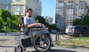 Киевлянин на коляске сказал “нет” недоступности