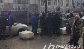 In Kyiv the Head of Institute of National Remembrance Viatrovych attacked (updated)