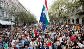 В Угорщині тисячі людей вийшли на протест через нечесні вибори