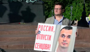 У Петербурзі затримали учасників пікетів на підтримку Сенцова