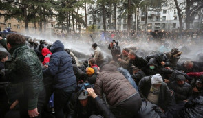 Під час розгону акції в Тбілісі поліція затримала майже 40 людей