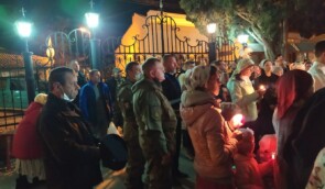 У Криму святили паски під наглядом поліції і дружинників