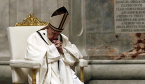 Папа Франциск закликав захистити жінок від домашнього насильства під час карантину