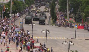 Окупанти в Криму не забезпечили заходів захисту від COVID-19 на військових парадах – КПГ
