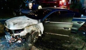У Запорізькій області спалили авто соціолога і громадського активіста