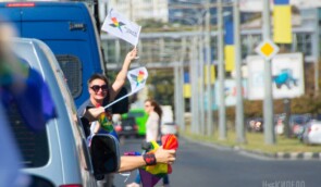 У Харкові мирно відбувся автопробіг за права ЛГБТ