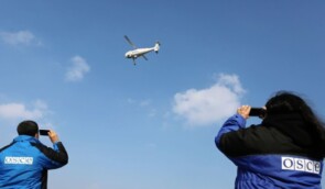 Безпілотник ОБСЄ помітив біля окупованої Веселогорівки близько 100 протитанкових мін