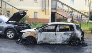 Київському екоактивісту, який бореться за збереження парку Партизанської Слави, спалили автівку
