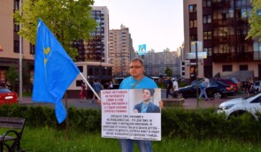 У передмісті Санкт-Петербурга російські активісти провели акцію на підтримку кримських татар