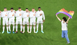 На матчі Євро-2020 німці влаштували протест проти угорського закону про “гей-пропаганду” 