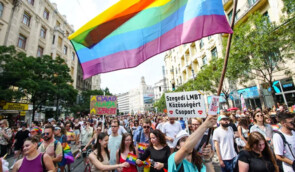 Тисячі людей взяли участь у Марш рівності, який відбувся у Будапешті