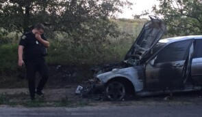 На Харківщині спалили авто антикорупційному активісту Сергієві Кудрявцеву