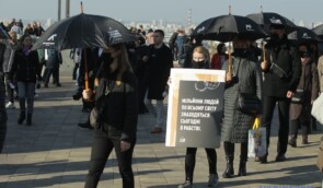 У Києві провели акцію проти торгівлі людьми