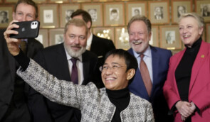 В Осло вручили Нобелівську премію миру журналістам з Філіппін і Росії