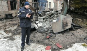 Уламки збитого над Харковом російського літака знайшли на території авіазаводу