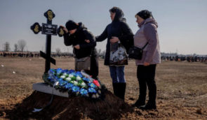 У Харкові поховали Бориса Романченка – колишнього в’язня нацистських концтаборів, який загинув внаслідок російського обстрілу