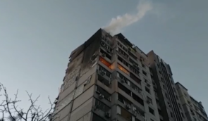 Ракетные обстрелы утром: 16-этажка в Киеве и школа в Харьковской области