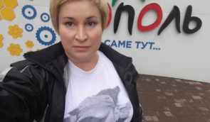 В Мелитополе во время акции протеста похитили активистку