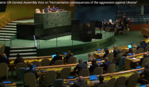 Генасамблея ООН вимагає припинити гуманітарну катастрофу в Україні, яку спричиняє Росія – резолюція