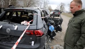 В Киевской области рядом с расстрелянной россиянами машиной нашли тела двоих детей