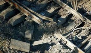 На Дніпропетровщині ракетними ударами російські військові розтрощили залізничне полотно  