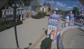 У мережі опублікували відео обстрілів російськими військовими парку Горького в Харкові