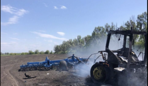 В Харьковском военном госпитале скончался 26-летний тракторист, в трактор которого 11 мая попала российская ракета