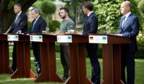 Німеччина, Франція, Італія та Румунія підтримали негайне надання Україні статусу кандидата в ЄС