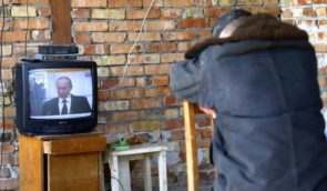 В окупованому Мелітополі відкрили новий телеканал, що транслюватиме російську пропаганду