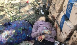 В Запорожской области россияне обстреляли мирных жителей в очереди за гуманитарной помощью