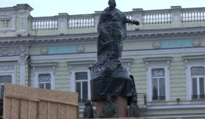 В Одесі пам’ятник Катерині ІІ готують до демонтажу та перевезення