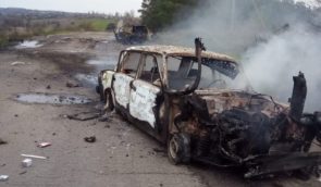 В Харьковской области противотанковый снаряд россиян попал в гражданское авто, водитель получил ранение
