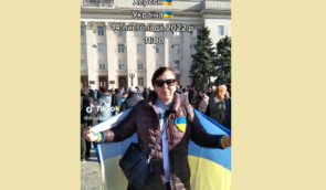 Херсонська блогерка Олена Наумова оприлюднила перше відео після звільнення міста