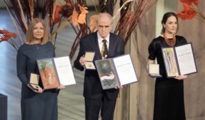 В Осло вручили Нобелівську премію миру правозахисникам з України, Білорусі та РФ