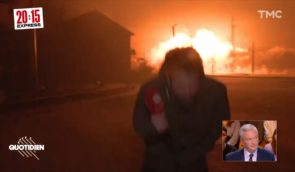 Обстрел Донецкой области россиянами попал в прямой эфир французского телевидения