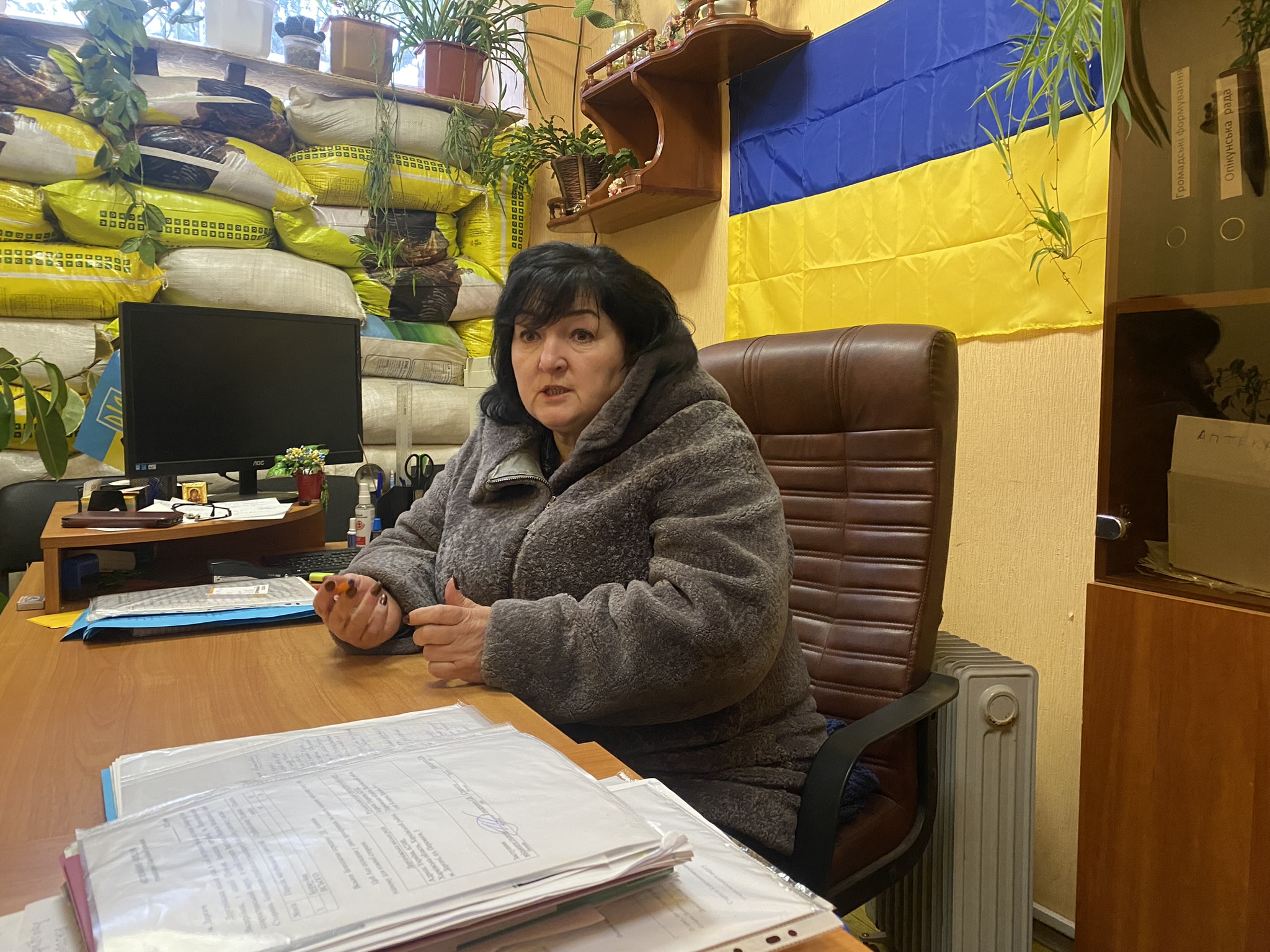 Весь час окупації <em>–</em> 200 діб <em>–</em> Людмила Вакуленка ховала вдома український прапор, і лише росіяни втекли <em>–</em> вивісила його над будівлею сільради