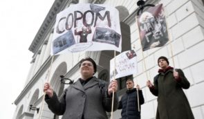 Студенти столичної музичної консерваторії протестують з вимогою прибрати Чайковського з назви закладу