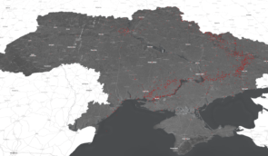 Європейські медійники створили мапу російських атак по території України