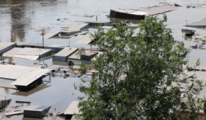 На Херсонщині затопило щонайменше 32 заправні станції, склади та нафтопереробні заводи