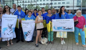 Грета Тунберг взяла участь у мітингу проти екоциду в Україні