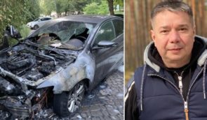 У Рівному спалили автівку журналіста Влада Ісаєва