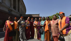 В Індії уряд зарезервував за жінками понад третину місць у нижній палаті парламенту