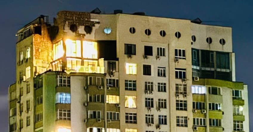 Іранський дрон зруйнував квартиру українського журналіста Андрія Ковальського