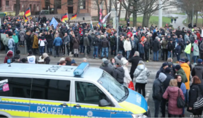 У німецькому місті Гера відбувся пікет проти відкриття притулку для біженців