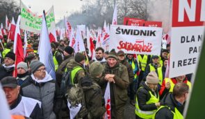 На протесті в Польщі сталися сутички: є поранені, правоохоронці затримали кілька десятків людей